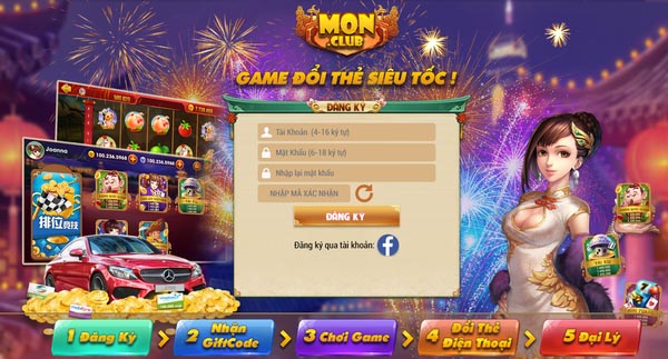 Game bài Mon CLub